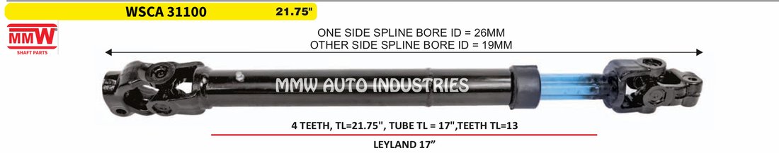 Steering Column Rod Assembly parts by MMW Auto Industries